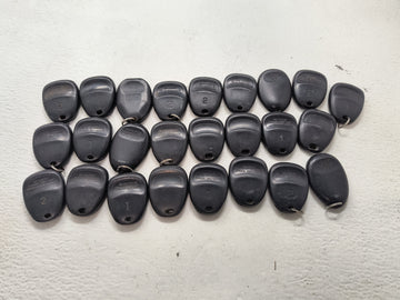 Lot of 25 Chevrolet Keyless Entry Remote Fob 1522799