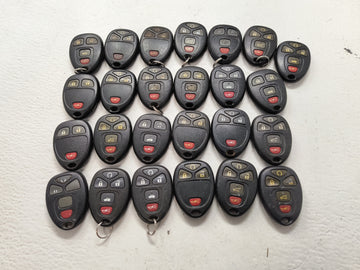Lot of 25 Chevrolet Keyless Entry Remote Fob 1522800 - Oemusedautoparts1.com