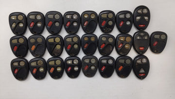 Lot of 25 Chevrolet Keyless Entry Remote Fob KOBUT1BT | N5F250738 | - Oemusedautoparts1.com
