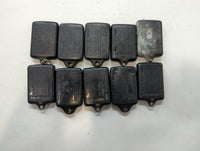 Lot of 10 Chevrolet Keyless Entry Remote Fob ABO0302T | ABO0303T | - Oemusedautoparts1.com