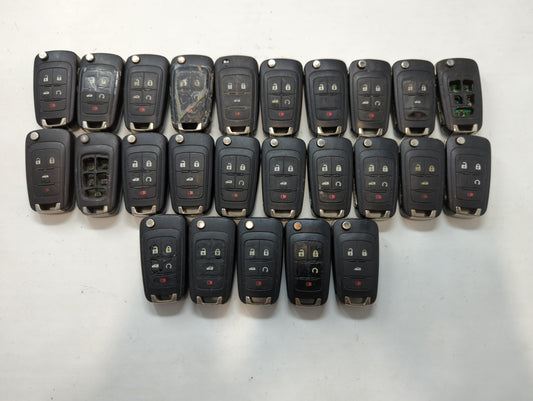 Lot of 25 Chevrolet Keyless Entry Remote Fob MIXED FCC IDS MIXED PART - Oemusedautoparts1.com