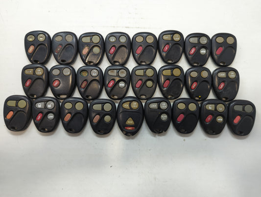 Lot of 25 Chevrolet Keyless Entry Remote Fob KOBLEAR1XT | L2C0007T | - Oemusedautoparts1.com