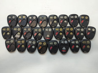 compare product Lot of 25 Chevrolet Keyless Entry Remote Fob MYT3X6898B | LHJ011 |