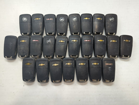 Lot of 25 Chevrolet Keyless Entry Remote Fob MIXED FCC IDS MIXED PART