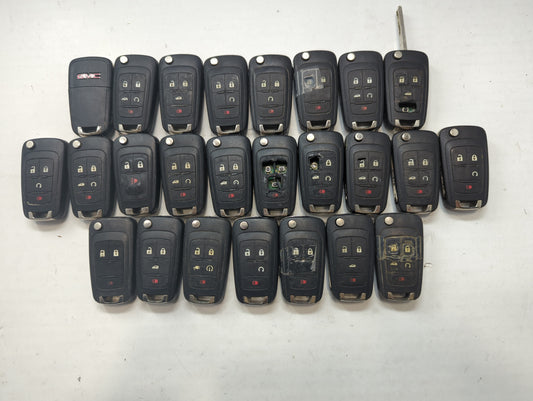 Lot of 25 Chevrolet Keyless Entry Remote Fob MIXED FCC IDS MIXED PART - Oemusedautoparts1.com