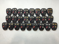 Lot of 25 Chevrolet Keyless Entry Remote Fob MIXED FCC IDS MIXED PART - Oemusedautoparts1.com