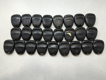 Lot of 25 Chevrolet Keyless Entry Remote Fob MIXED FCC IDS MIXED PART