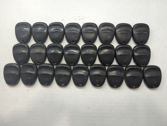 Lot of 25 Chevrolet Keyless Entry Remote Fob MIXED FCC IDS MIXED PART