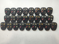 Lot of 25 Chevrolet Keyless Entry Remote Fob MIXED FCC IDS MIXED PART - Oemusedautoparts1.com