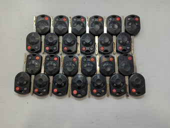 compare product Lot of 25 Chevrolet Keyless Entry Remote Fob MIXED FCC IDS MIXED PART