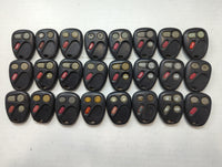 Lot of 24 Chevrolet Keyless Entry Remote Fob MIXED FCC IDS MIXED PART - Oemusedautoparts1.com