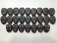 Lot of 25 Chevrolet Keyless Entry Remote Fob MIXED FCC IDS MIXED PART - Oemusedautoparts1.com