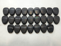 Lot of 25 Chevrolet Keyless Entry Remote Fob MIXED FCC IDS MIXED PART - Oemusedautoparts1.com