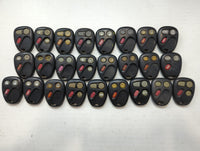 Lot of 25 Chevrolet Keyless Entry Remote Fob MIXED FCC IDS MIXED PART - Oemusedautoparts1.com