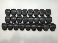 Lot of 25 Chevrolet Keyless Entry Remote Fob MIXED FCC IDS MIXED PART - Oemusedautoparts1.com