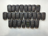 Lot of 25 Chevrolet Keyless Entry Remote Fob MIXED FCC IDS MIXED PART - Oemusedautoparts1.com