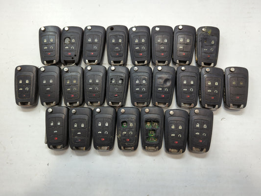 Lot of 25 Chevrolet Keyless Entry Remote Fob MIXED FCC IDS MIXED PART - Oemusedautoparts1.com