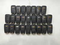 Lot of 25 Chevrolet Keyless Entry Remote Fob MIXED FCC IDS MIXED PART - Oemusedautoparts1.com