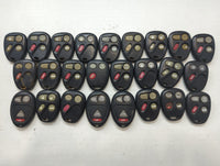 Lot of 25 Chevrolet Keyless Entry Remote Fob MIXED FCC IDS MIXED PART - Oemusedautoparts1.com