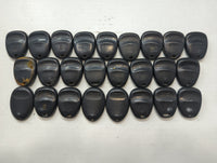 Lot of 25 Chevrolet Keyless Entry Remote Fob MIXED FCC IDS MIXED PART - Oemusedautoparts1.com
