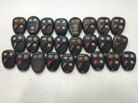 Lot of 25 Chevrolet Keyless Entry Remote Fob MIXED FCC IDS MIXED PART - Oemusedautoparts1.com