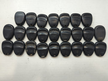 Lot of 25 Chevrolet Keyless Entry Remote Fob MIXED FCC IDS MIXED PART