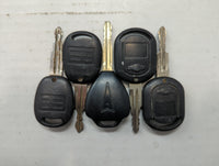 Lot of 5 Chevrolet Keyless Entry Remote Fob MIXED FCC IDS MIXED PART - Oemusedautoparts1.com