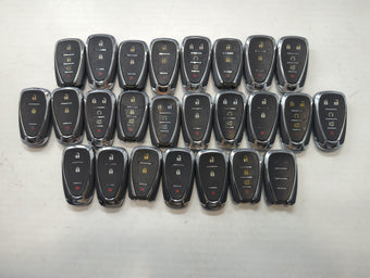 compare product Lot of 25 Chevrolet Keyless Entry Remote Fob MIXED FCC IDS MIXED PART