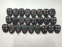 Lot of 25 Chevrolet Keyless Entry Remote Fob MIXED FCC IDS MIXED PART - Oemusedautoparts1.com