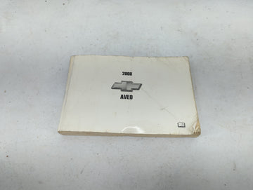 0 Chevrolet Aveo Owners Manual Book Guide OEM Used Auto Parts - Oemusedautoparts1.com