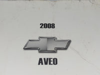 0 Chevrolet Aveo Owners Manual Book Guide OEM Used Auto Parts - Oemusedautoparts1.com
