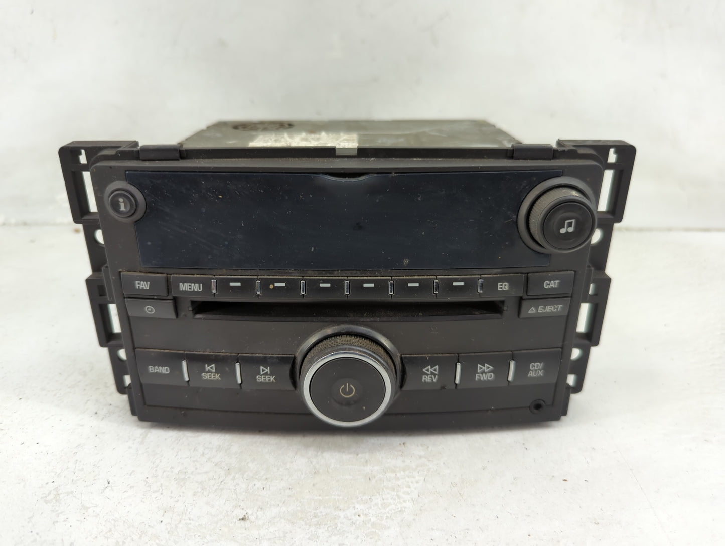 2007-2008 Chevrolet Cobalt Radio AM FM Cd Player Receiver Replacement Fits Fits 2007 2008 OEM Used Auto Parts - Oemusedautop