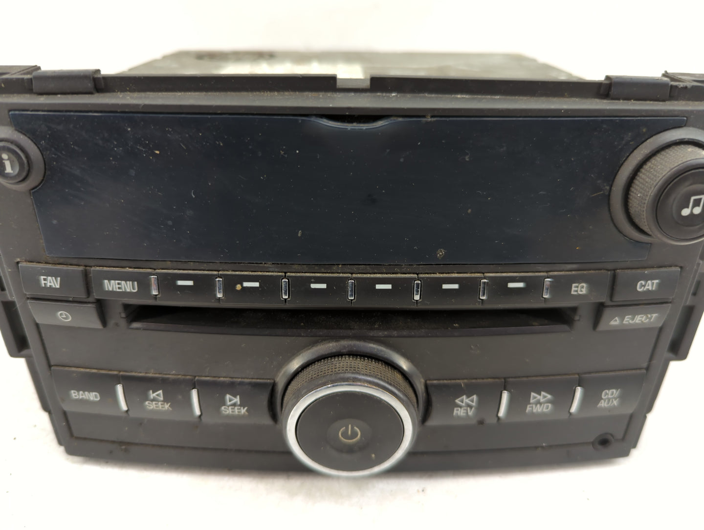 2007-2008 Chevrolet Cobalt Radio AM FM Cd Player Receiver Replacement Fits Fits 2007 2008 OEM Used Auto Parts - Oemusedautop