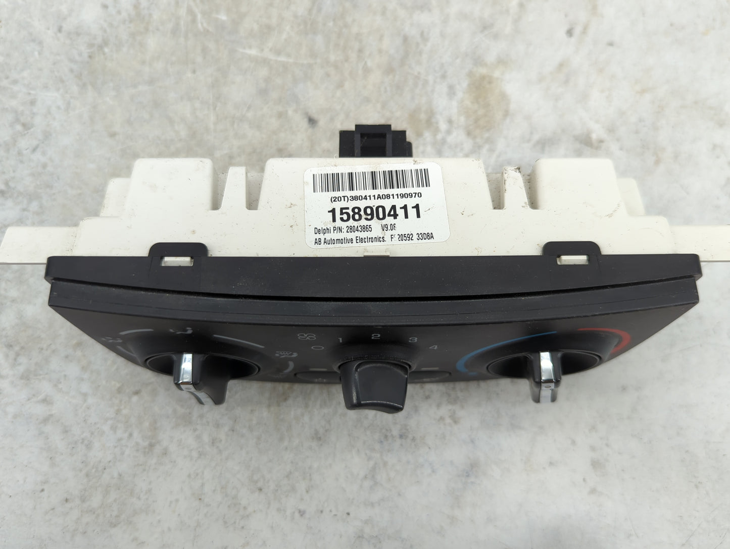 2005-2010 Chevrolet Cobalt Climate Control Module Temperature AC/Heater Replacement Fits Fits 2005 2006 2007 2008 2009 2010 