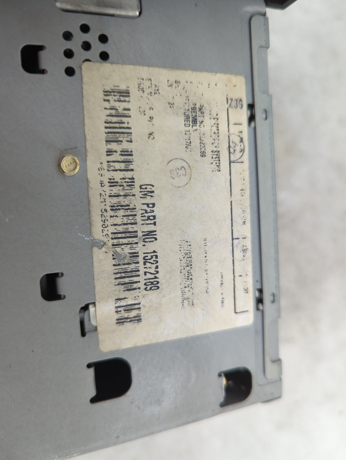 2005-2006 Chevrolet Cobalt Radio AM FM Cd Player Receiver Replacement Fits 2005 2006 OEM Used Auto Parts - Oemusedautoparts1