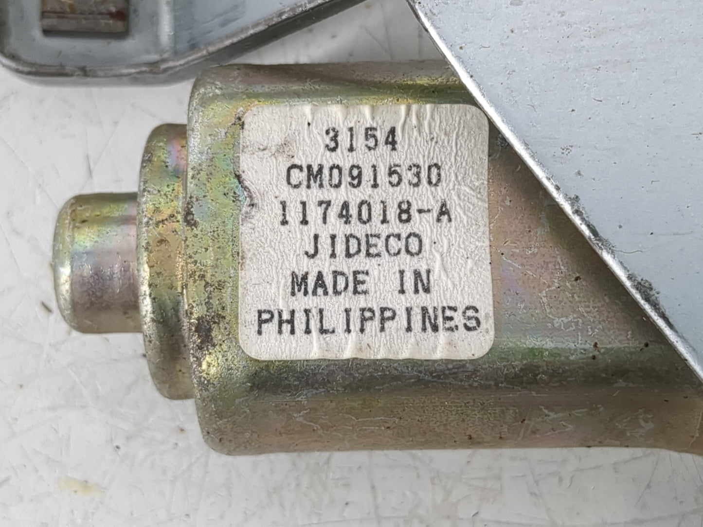 2004-2012 Chevrolet Colorado Passenger Rear Right Power Window Motor - Oemusedautoparts1.com