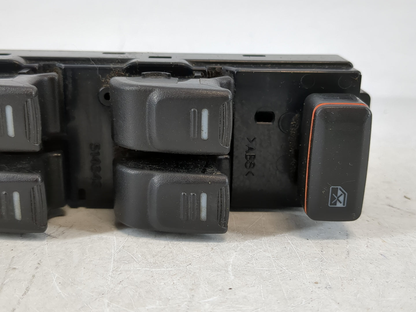 2004-2012 Chevrolet Colorado Master Power Window Switch Replacement Driver Side Left Fits OEM Used Auto Parts - Oemusedautop