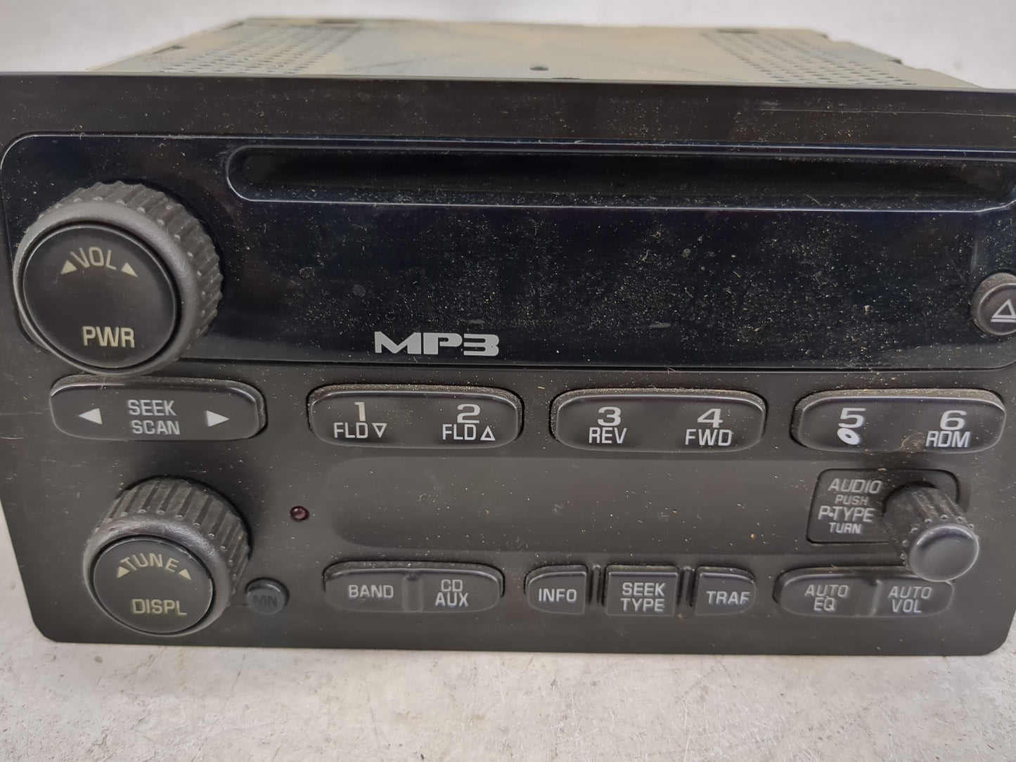 2004-2012 Chevrolet Colorado Radio AM FM Cd Player Receiver Replacement Fits OEM Used Auto Parts - Oemusedautoparts1.com