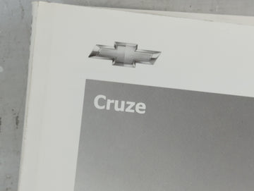 0 Chevrolet Cruze Owners Manual Book Guide OEM Used Auto Parts