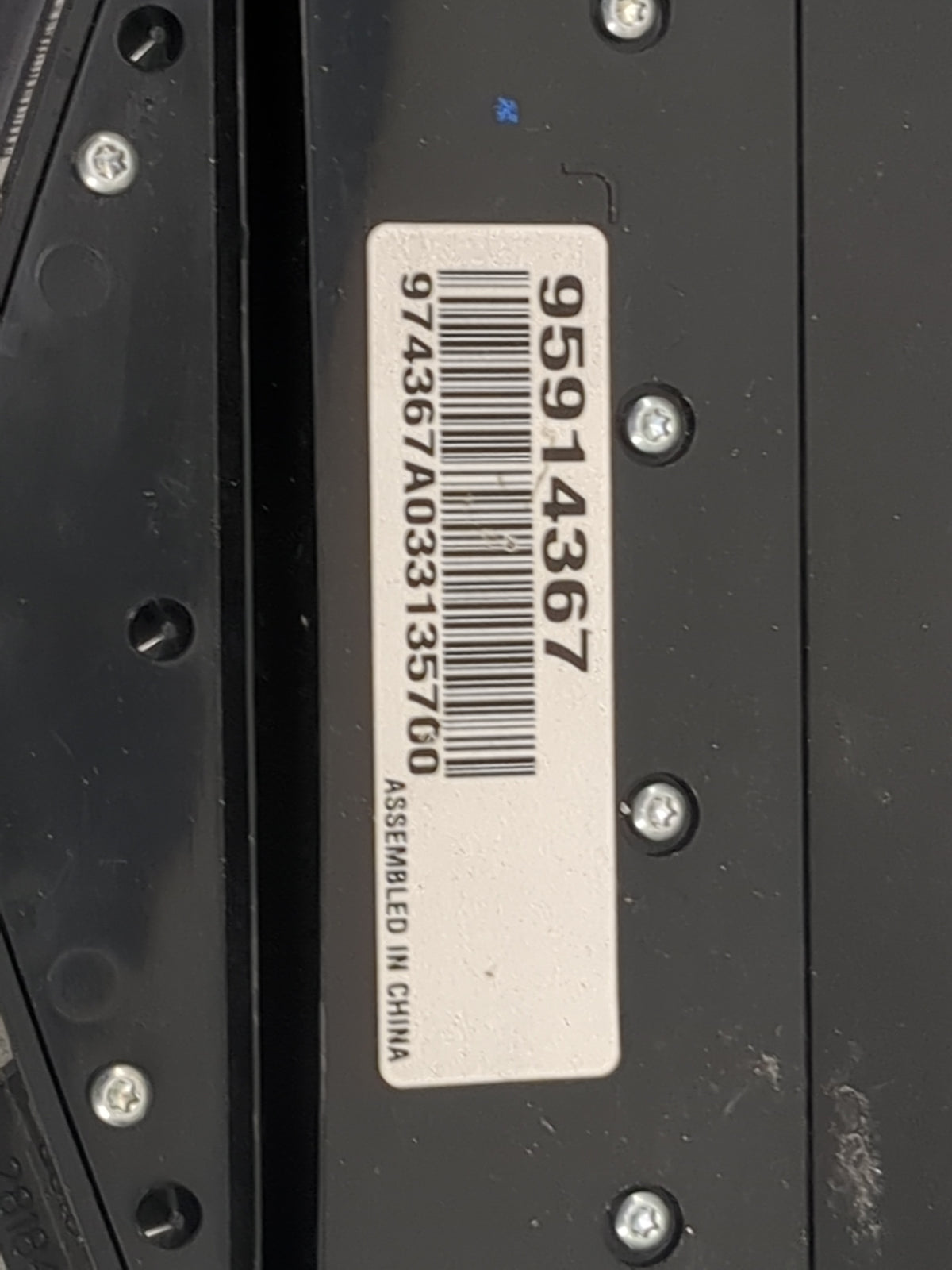 2011-2016 Chevrolet Cruze Radio Control Panel 1204449 - Oemusedautoparts1.com