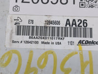 2011 Chevrolet Cruze PCM Engine Control Computer ECU ECM PCU OEM P/N:12645606 Fits OEM Used Auto Parts - Oemusedautoparts1.c