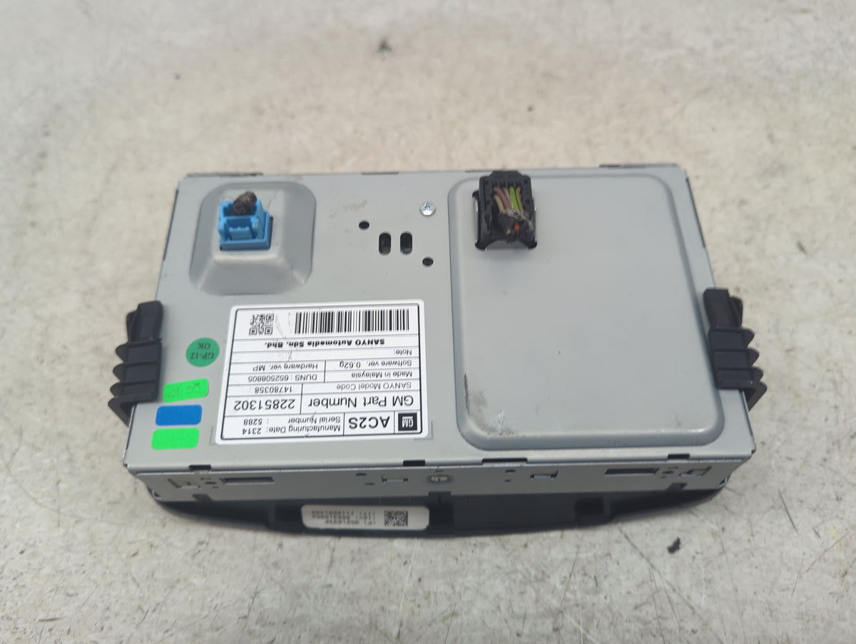 2012-2016 Chevrolet Cruze Information Radio Display Screen 1279881 - Oemusedautoparts1.com
