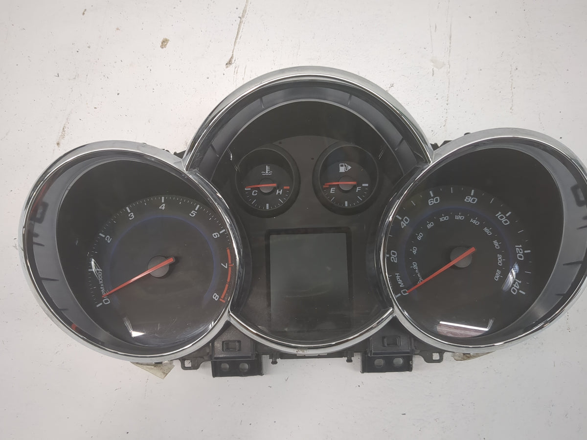 2013-2014 Chevrolet Cruze Instrument Cluster Speedometer Gauges Miles:160K Fits Fits 2013 2014 OEM Used Auto Parts - Oemused