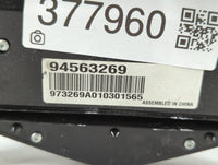 2011-2016 Chevrolet Cruze Radio Control Panel - Oemusedautoparts1.com
