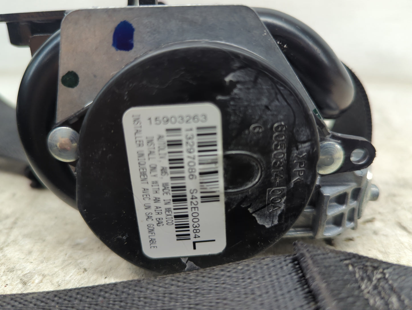 2011-2016 Chevrolet Cruze Drvier Front Seatbelt Retractor 5030389 - Oemusedautoparts1.com