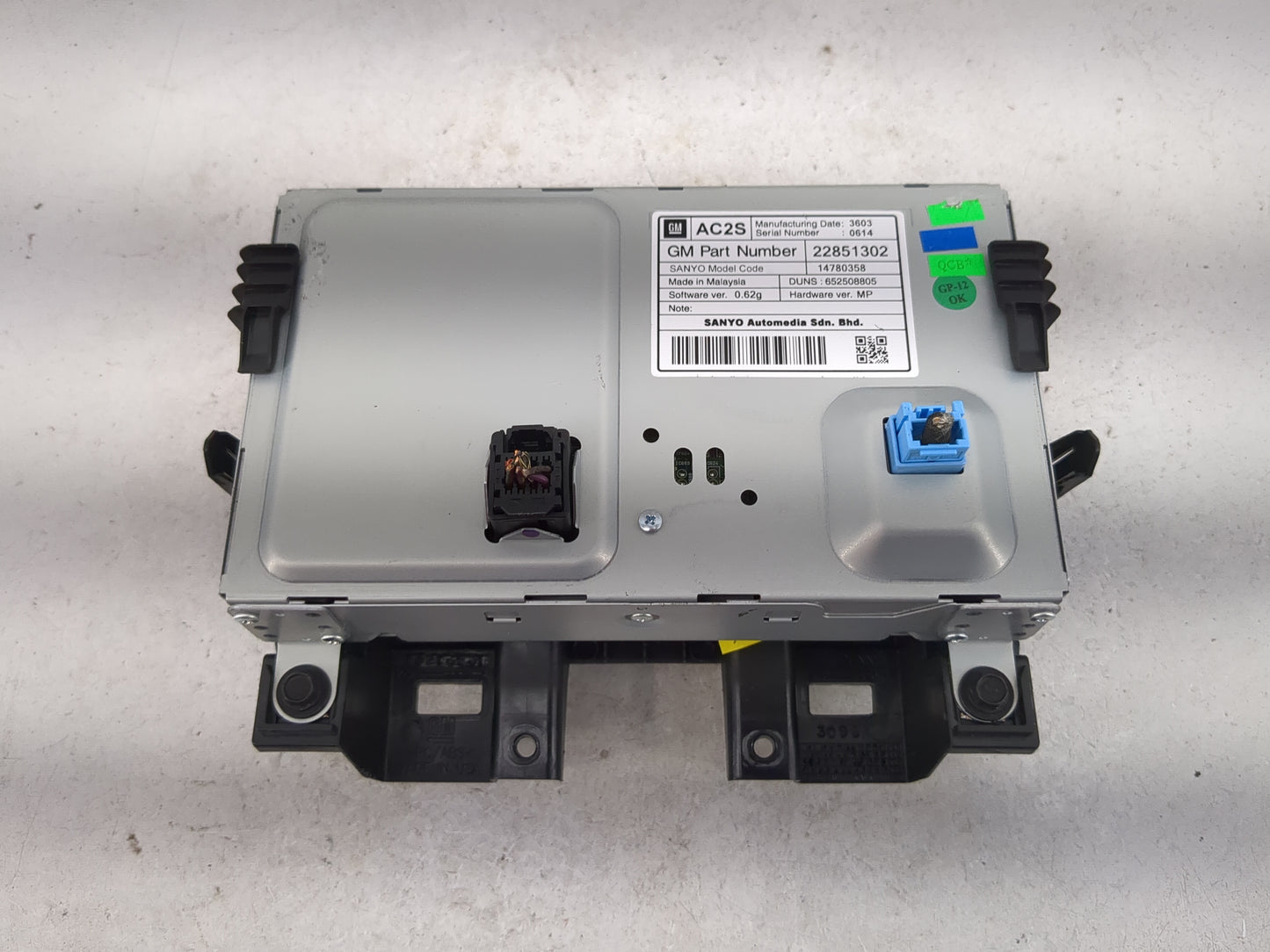 2012-2016 Chevrolet Cruze Information Display Screen 5030430 - Oemusedautoparts1.com