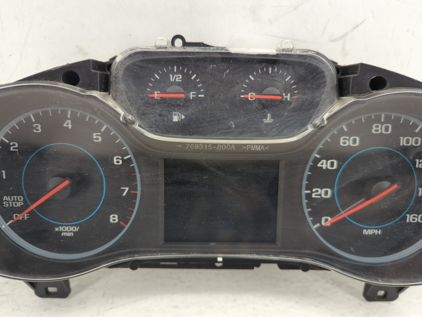 2017-2018 Chevrolet Cruze Instrument Cluster Speedometer Gauges Miles:203K Fits Fits 2017 2018 OEM Used Auto Parts - Oemused