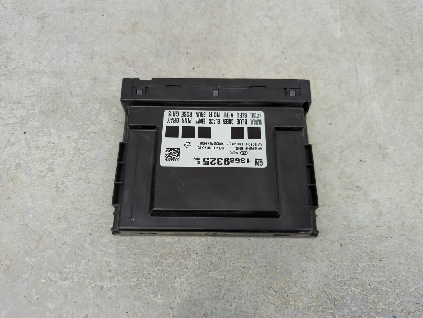 2013-2016 Chevrolet Cruze Body Control Module Bcm 856756 - Oemusedautoparts1.com