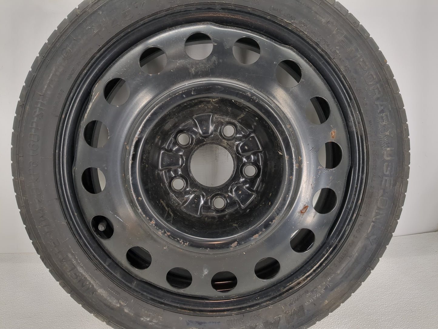 2010-2017 Chevrolet Equinox Spare Donut Tire Wheel Rim Oem - Oemusedautoparts1.com