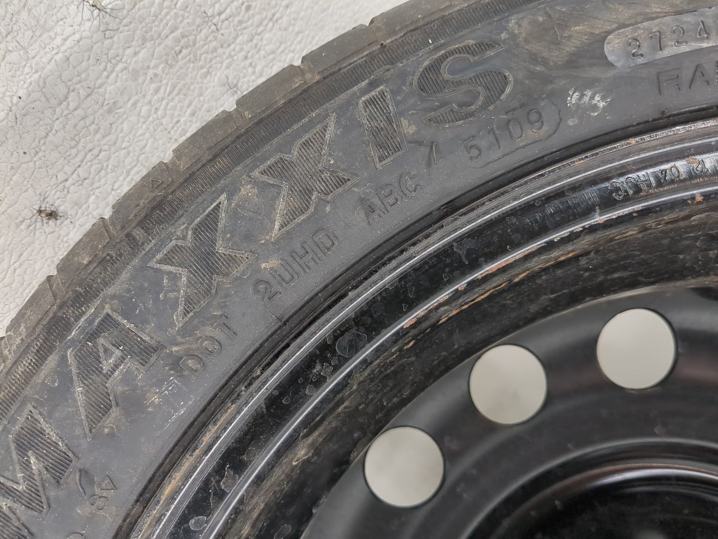 2010-2017 Chevrolet Equinox Spare Donut Tire Wheel Rim Oem - Oemusedautoparts1.com